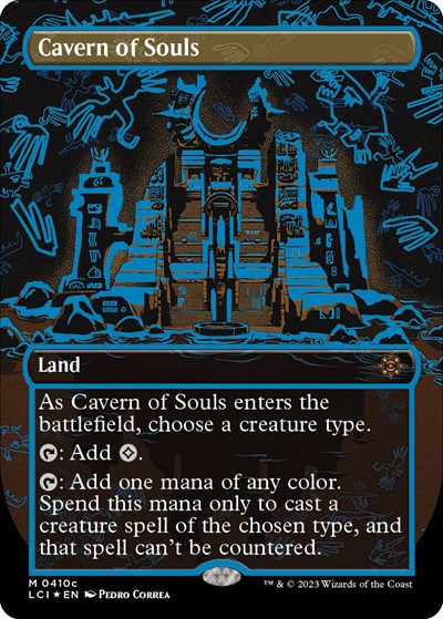 Cavern of Souls (0410c) (Borderless) (The Lost Caverns of Ixalan) Near Mint