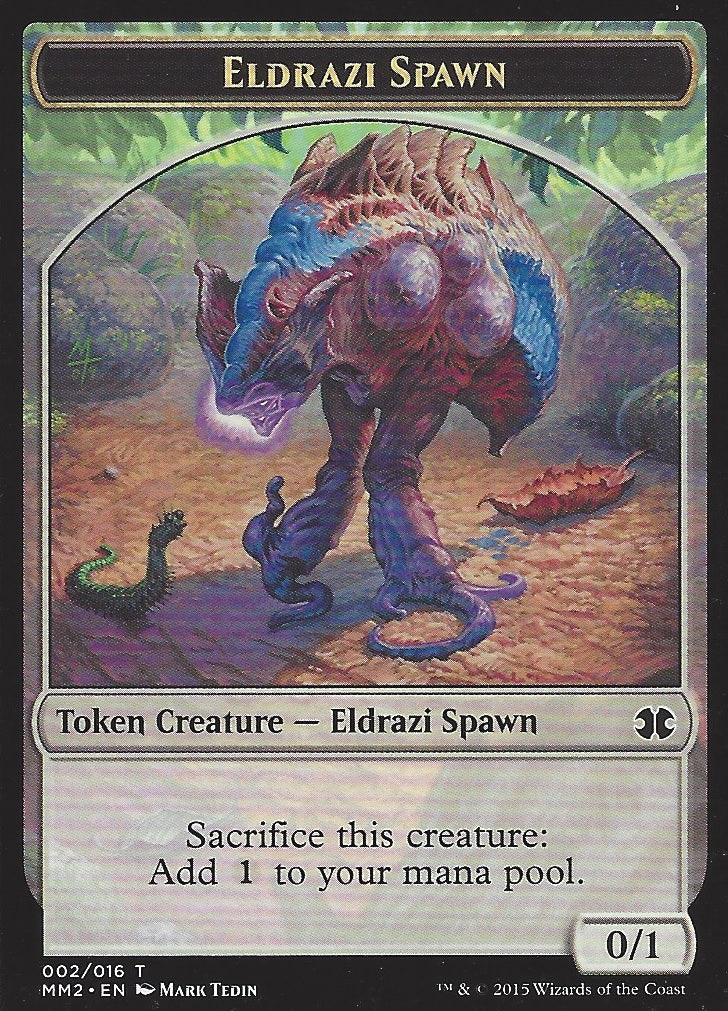 Eldrazi Spawn Token 2 (Modern Masters 2015) Near Mint