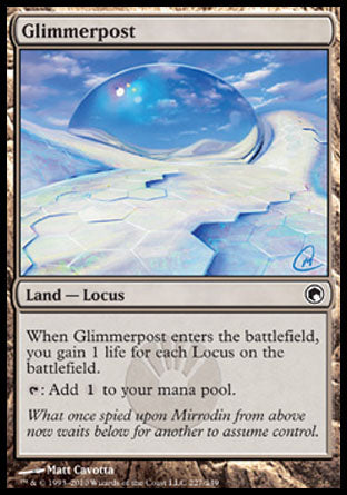 Glimmerpost (Scars of Mirrodin) Near Mint Foil