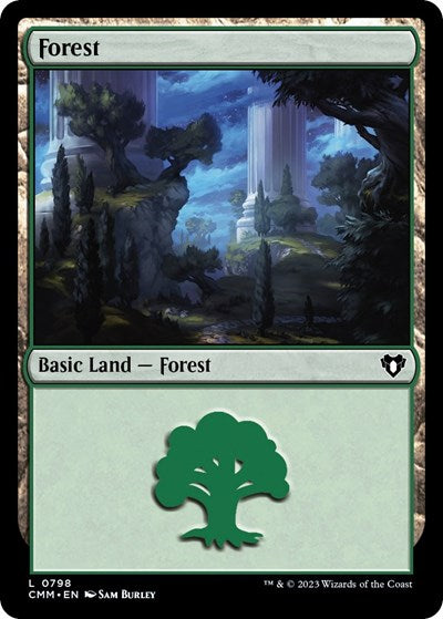 Forest (0798) (Commander Masters) Near Mint