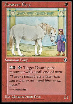 Dwarven Pony (Homelands) Near Mint