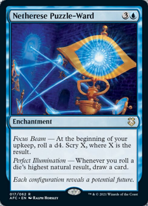 Netherese Puzzle-Ward (Commander 2021 Forgotten Realms) Near Mint