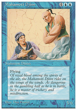 Mahamoti Djinn (4th Edition) Near Mint Spanish