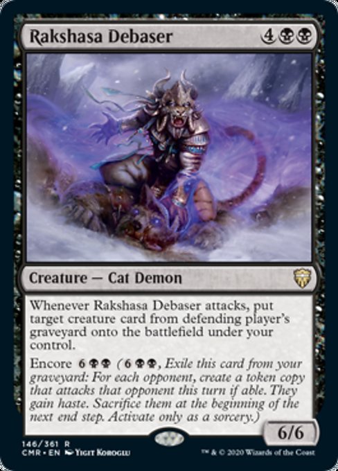 Rakshasa Debaser (Commander Legends) Near Mint Foil