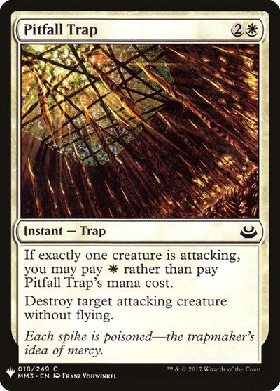 Pitfall Trap (Mystery Booster) Near Mint
