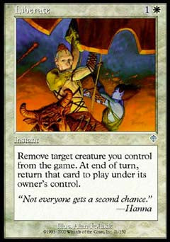 Liberate (Invasion) Light Play Foil