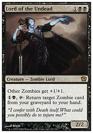 Lord of the Undead (9th Edition) Light Play