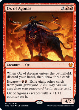 Ox of Agonas (Theros Beyond Death) Near Mint Foil