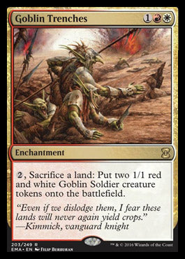 Goblin Trenches (Eternal Masters) Near Mint
