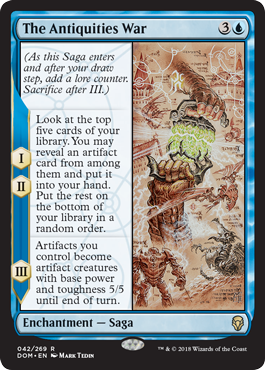 The Antiquities War (Dominaria) Near Mint