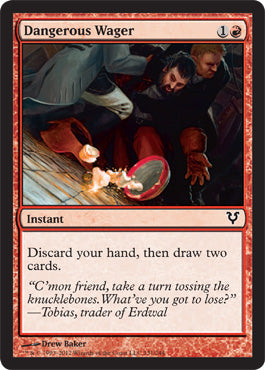 Dangerous Wager (Avacyn Restored) Near Mint Foil