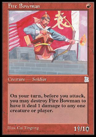 Fire Bowman (Portal Three Kingdoms) Near Mint Japanese
