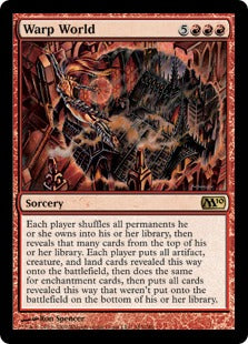 Warp World (Magic 2010 Core Set) Near Mint