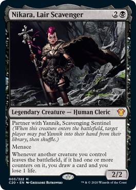 Nikara, Lair Scavenger (Commander 2020 Ikoria) Near Mint Foil
