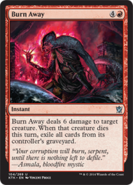 Burn Away (Khans of Tarkir) Near Mint