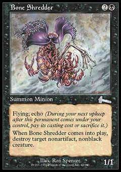 Bone Shredder (Urza's Legacy) Light Play Foil