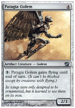 Patagia Golem (8th Edition) Light Play