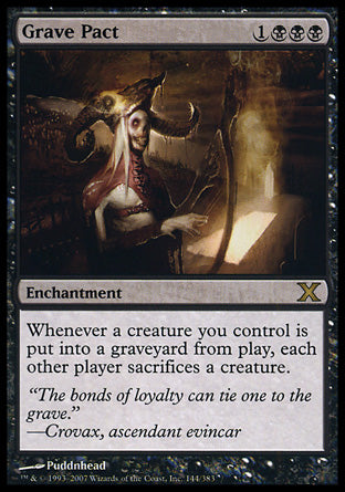Grave Pact (10th Edition) Near Mint Foil
