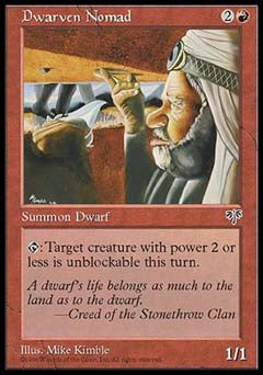 Dwarven Nomad (Mirage) Near Mint