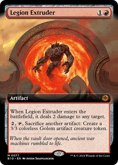 Legion Extruder (Extended Art) (Outlaws of Thunder Junction: The Big Score) Near Mint