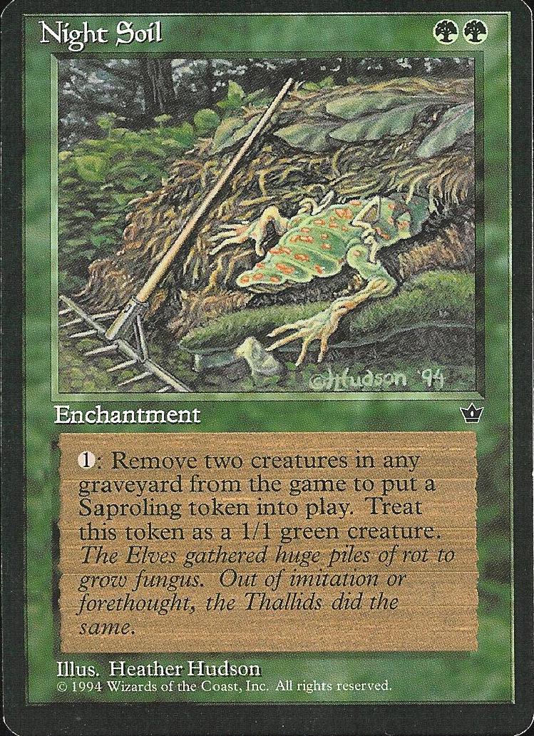 Night Soil (2) (Fallen Empires) Near Mint