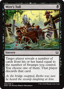 Mire's Toll (Duel Decks: Nissa vs Ob Nixilis) Near Mint