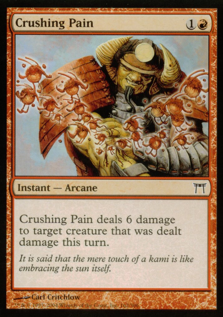 Crushing Pain (Champions of Kamigawa) Near Mint