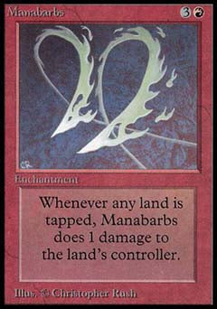 Manabarbs (Beta) Near Mint