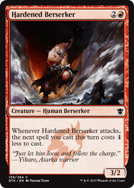 Hardened Berserker (Dragons of Tarkir) Near Mint
