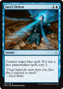 Jace's Defeat (Hour of Devastation) Near Mint