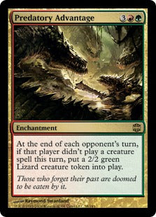 Predatory Advantage (Alara Reborn) Light Play Foil