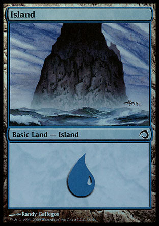 Island (Premium Deck Series: Slivers) Near Mint Foil