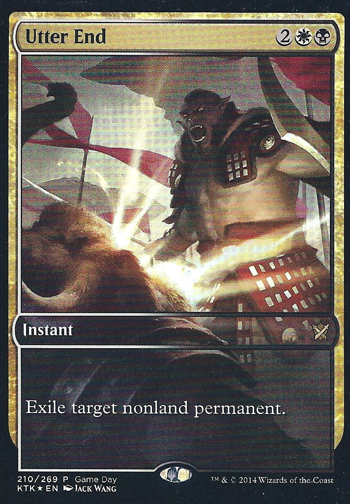 Utter End (Full Art Game Day) (Promotional Cards) Near Mint Foil