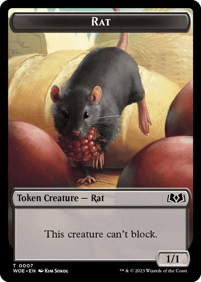Rat Token (Wilds of Eldraine) Near Mint