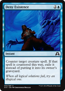 Deny Existence (Shadows Over Innistrad) Near Mint Foil