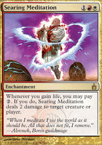 Searing Meditation (Ravnica) Near Mint Foil