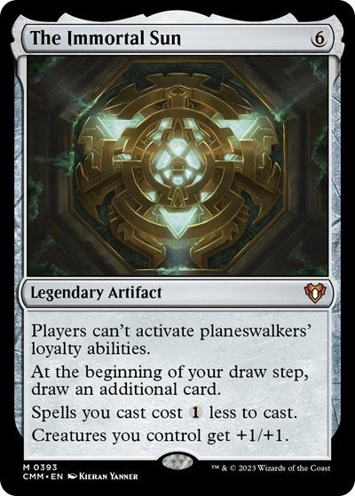 The Immortal Sun (Commander Masters) Near Mint