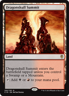 Dragonskull Summit (Commander 2016 Edition) Near Mint