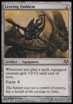 Leering Emblem (Eventide) Near Mint