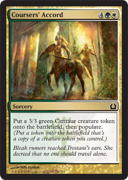 Coursers' Accord (Return to Ravnica) Near Mint