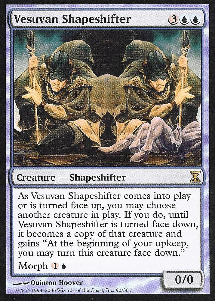 Vesuvan Shapeshifter (Time Spiral) Near Mint Japanese