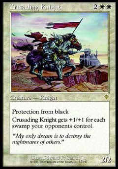 Crusading Knight (Invasion) Near Mint Foil