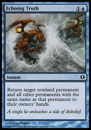 Echoing Truth (Duel Decks: Elspeth vs Tezzeret) Near Mint