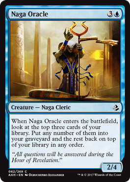 Naga Oracle (Amonkhet) Near Mint Foil