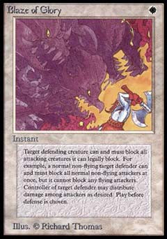 Blaze of Glory (Alpha) Near Mint