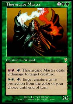 Thornscape Master (Invasion) Near Mint Foil