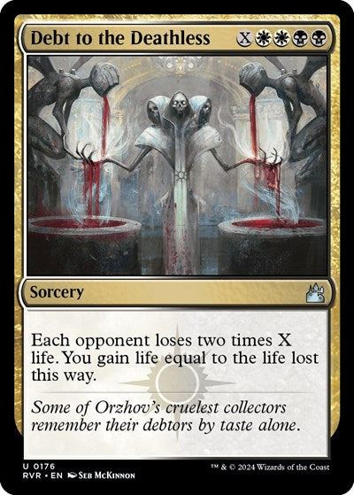 Debt to the Deathless (Ravnica Remastered) Near Mint