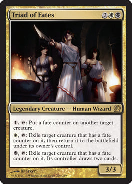 Triad of Fates (Theros) Near Mint Foil