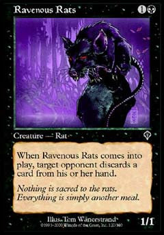 Ravenous Rats (Invasion) Good Foil