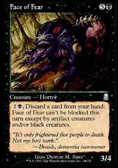 Face of Fear (Odyssey) Near Mint